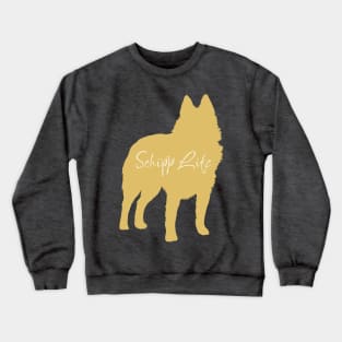 Schipperke Life Blonde Crewneck Sweatshirt